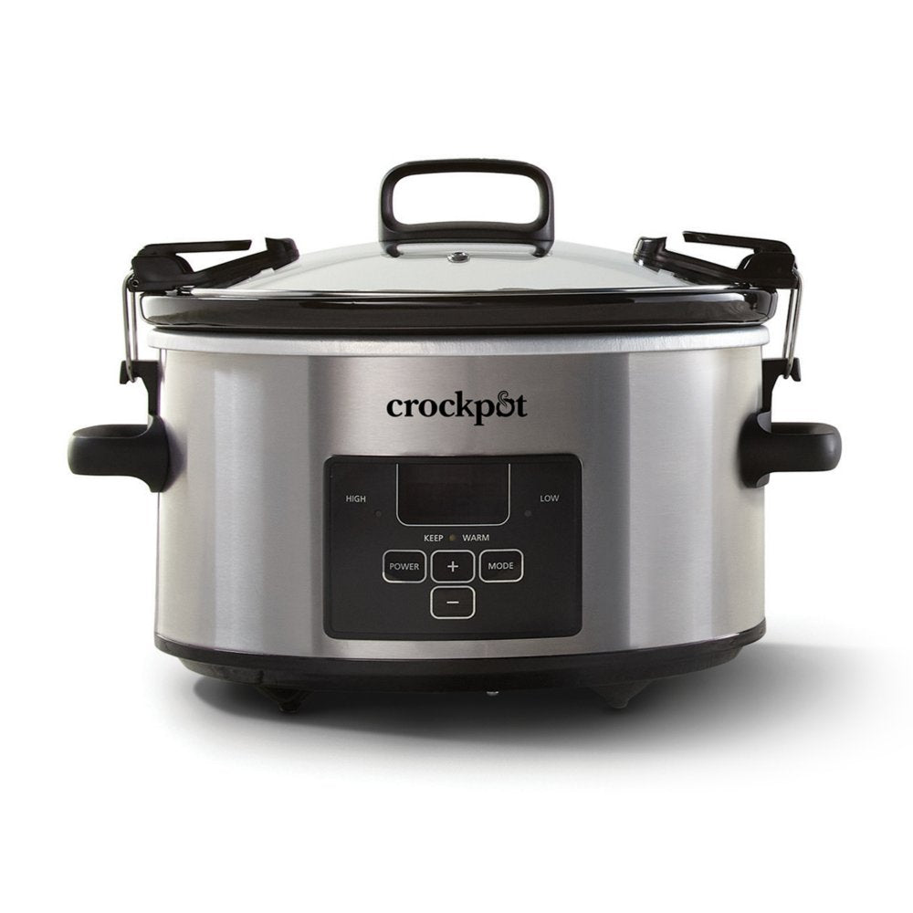 crock-pot-programmable-4-quart-cook-and-carry-slow-cooker-stainless-steel-d3 053891145510